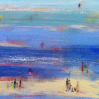 Plage par Sybille Avril